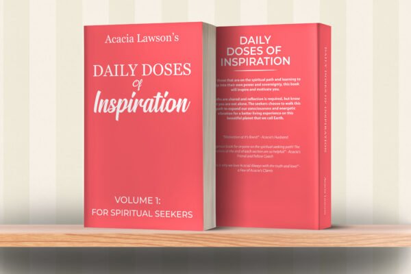picture front and back of Daily Doses book
