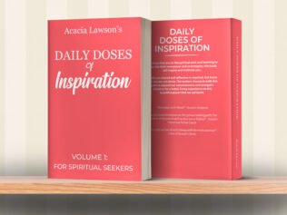picture front and back of Daily Doses book